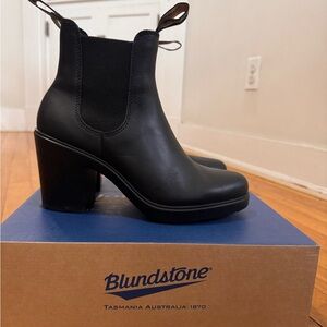 Blundstone Women's Black Heeled Boots
